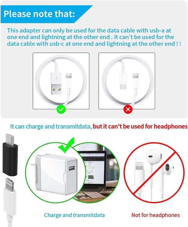 NÖRDIC USBC C mandlig Lightning ho (Non MFI) adapter sølv Silver