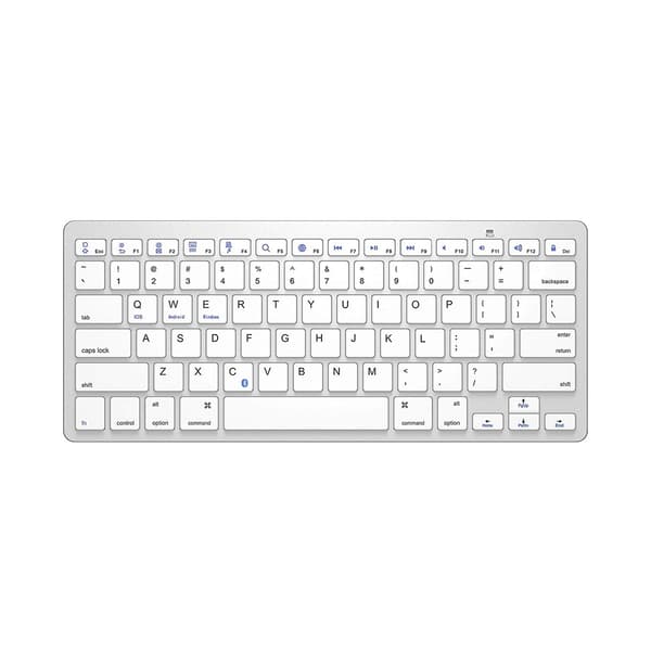 NÖRDIC Bluetooth Näppäimistö 78 näppäintä US asettelu Grey