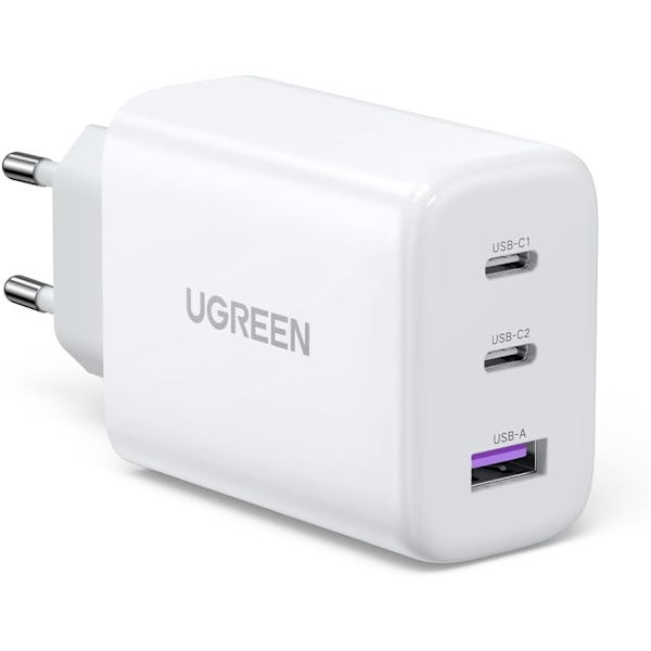 UGREEN USB-C Laddare 65W Vit