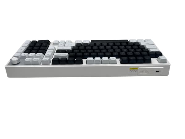 NÖRDIC US Layout Mekaniskt tangentbord med volymratt, Bluetooth/Trådbundet