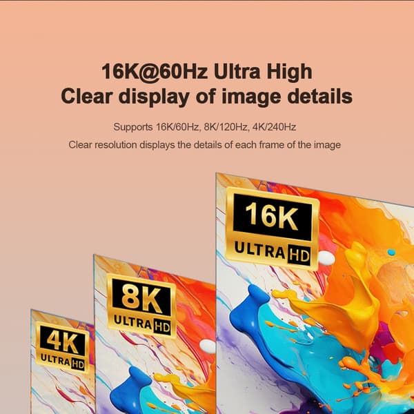 NÖRDIC USB-C–DP-adapteri 16K