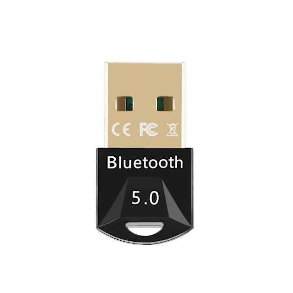 NÖRDIC USB Bluetooth 5.0 dongle Bluetooth USB-sovitin Black