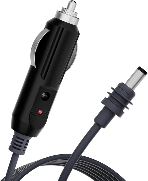 Starlink 5m Mini DC-strømkabel direkte til cigarettænderstik 12V–24V oplader vandtæt