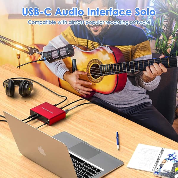 NÖRDIC USB Audio interface yksinään 24bit/192kHz
