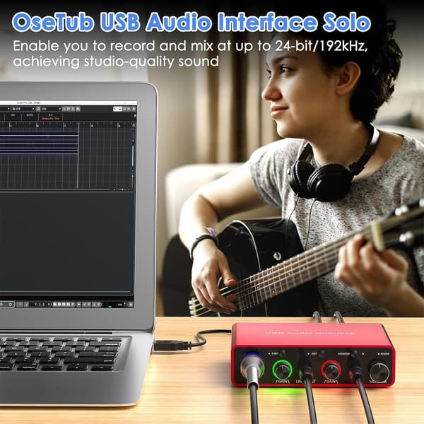 NÖRDIC USB Audio interface yksinään 24bit/192kHz