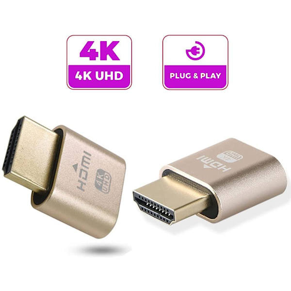 NÖRDIC Dummy Plug HDMI 4K Display Emulator