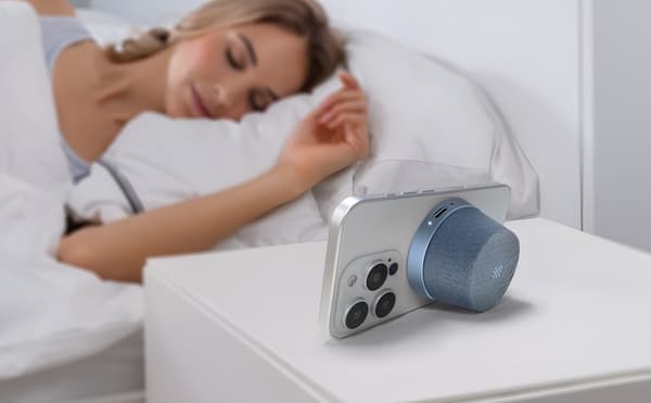 NÖRDIC Bluetooth 5.3 högtalare med magnet 3W IPX6 blå Blå
