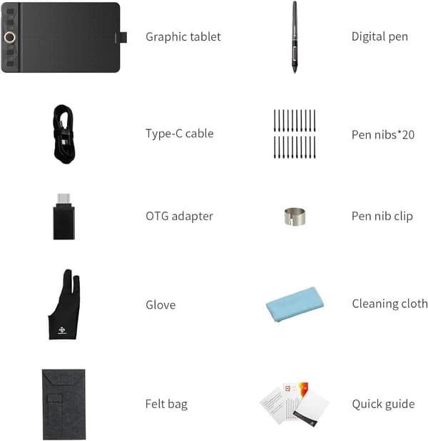 GAOMON WH851 Bluetooth Graphics Tablet 8 Buttons