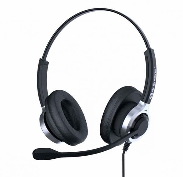 Accutone binauraalinen langallinen headset