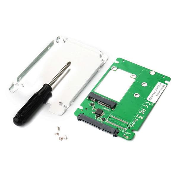 Maiwo KT031A extern kabinett mSATA till SATA Silver