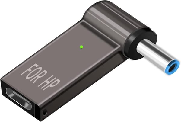 USB-C Laptop Charging Adapter DC 4.5 x 3.0mm 100W PD for HP