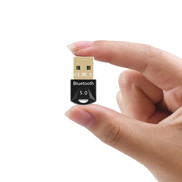 NÖRDIC USB Bluetooth 5.0 dongle Bluetooth USB-adapter Black