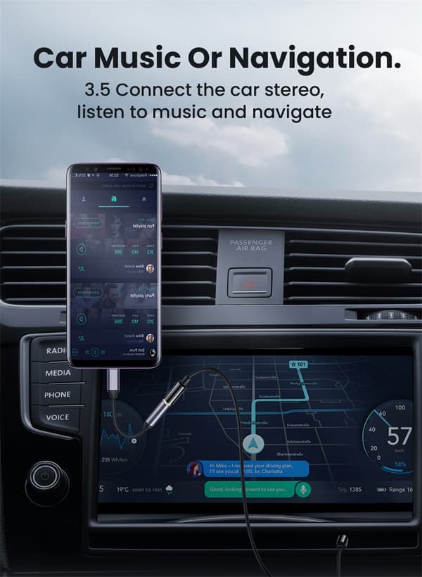 NÖRDIC Lightning Audio -adapterin Non MFI