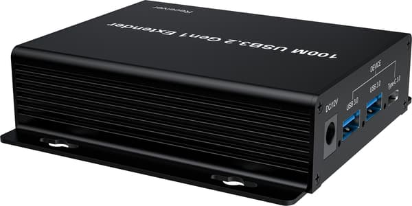 NÖRDIC USB 3.2 Forlænger 5Gbps 2xUSB-A + 2xUSB-C op til 100m