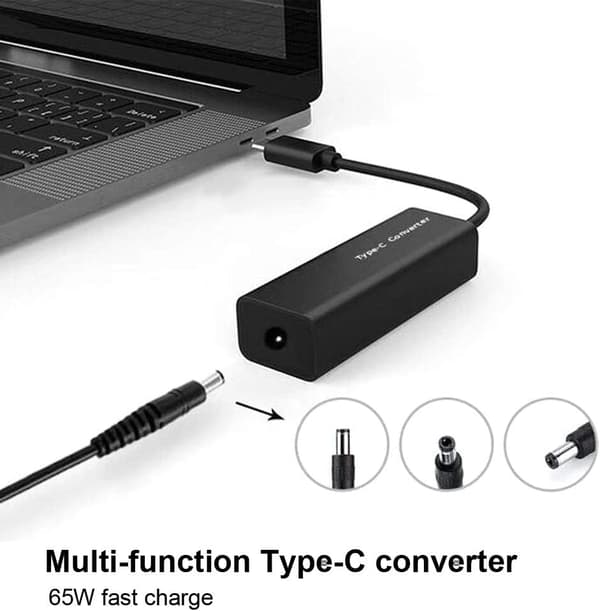 NÖRDIC USB-C till DC 4.5x3.0mm adapter