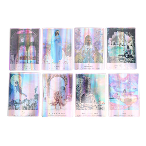 Tarot Deck Fate Divination Cards - 44st för familjefest och vänner null none