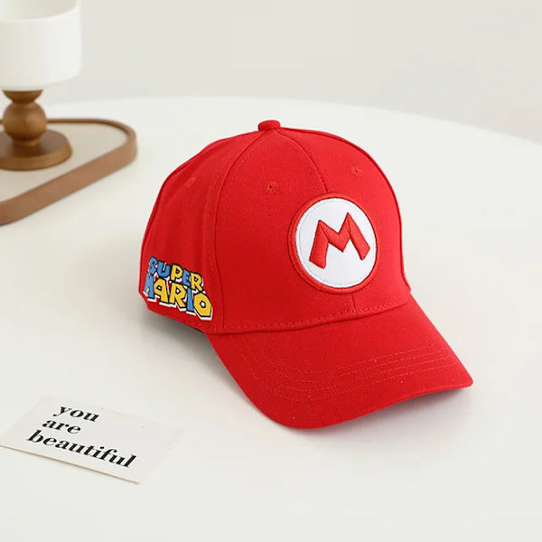 Doitbest 2024 Barn Baseball Cap Sommar Hip Hop Mario Tecknad Höst Barn Sol Hattar Pojkar Flickor Kepsar Snapback Gorras Peaked Hat style 2 2 to 7 years old