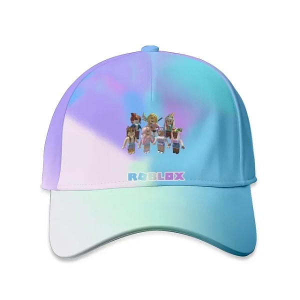 3D Nytt spel ROBLOX Hat Baseball Cap Printed Peaked Cap Solhatt Fullt printed Vuxna Pojkar Flickor Anime Kawaii Cartoon Kawaii T