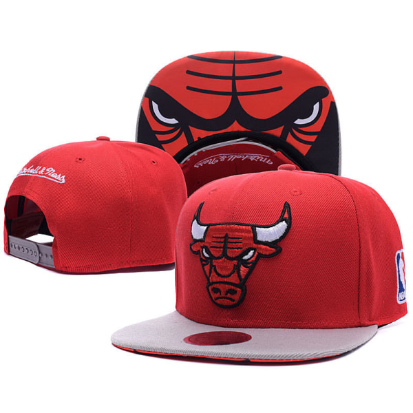 Nba Hat Chicago Bulls Broderad Keps Basketkeps - Stil 5