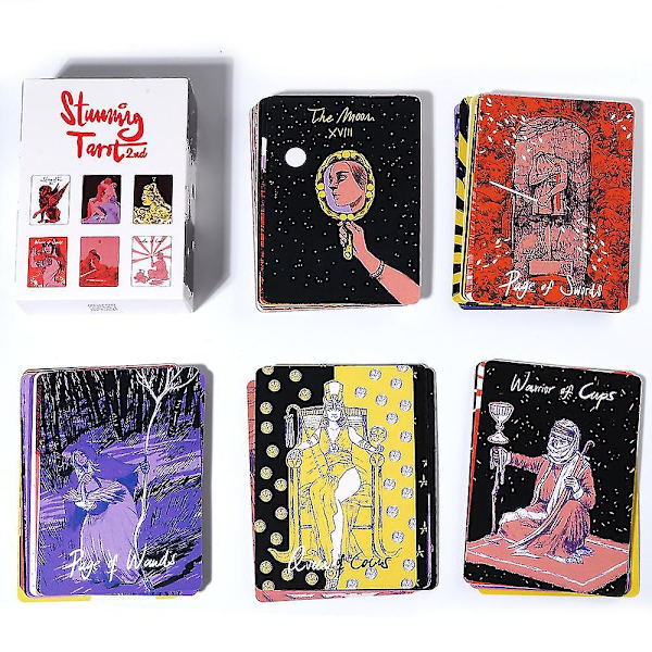 Fantastiska Tarot 2nd Edition Tarot Deck Tarot Card Oracle Cards null none