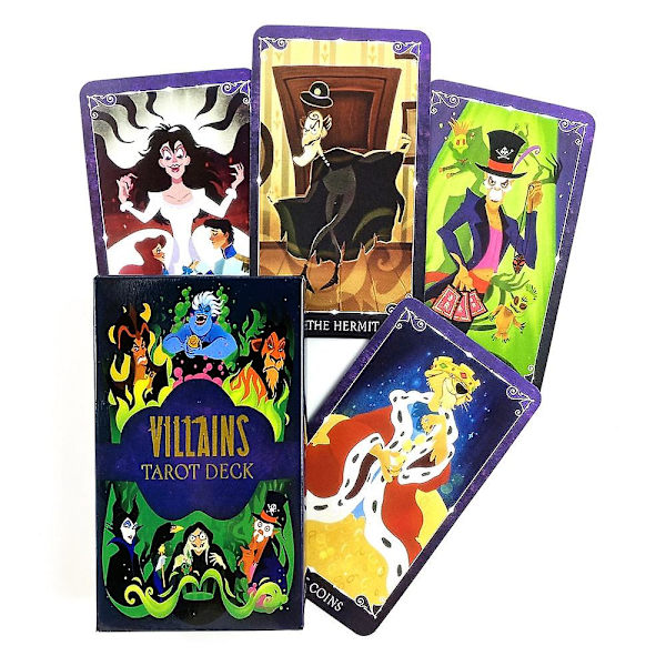 Villains tarotdäck högkvalitativa spådomsbrädspel, partyunderhållning, orakel Tt25 none