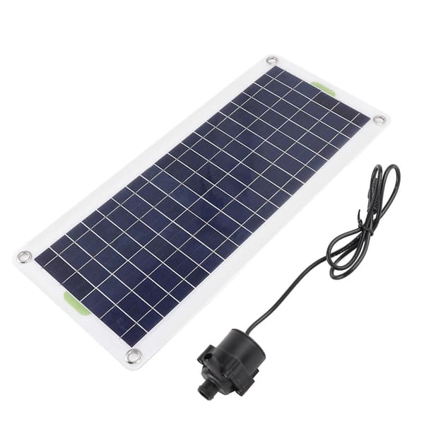 Solar vattenpump kit 30W polysilikon solpanel fontän pump kit för soldrivna fontän damm Hydroponics trädgårdar null none