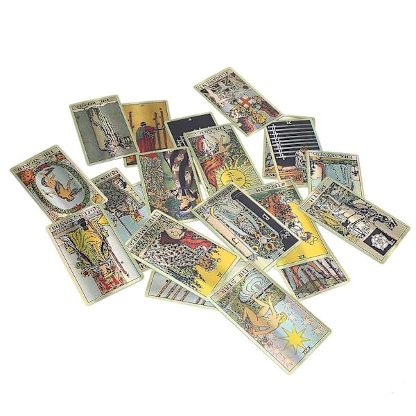 Vintage Tarot Cards Deck - Interactive Divination Board Game null none