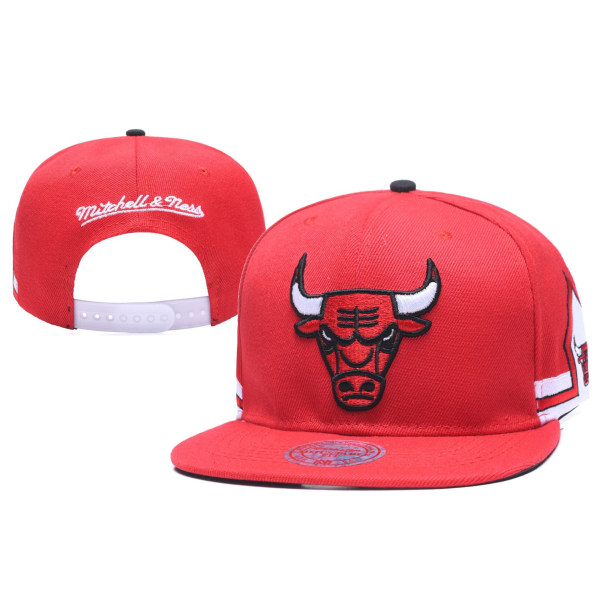 Nba Hat Chicago Bulls Broderad Keps Basketkeps - Stil 9