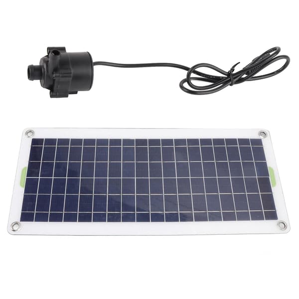 Solar vattenpump kit 30W polysilikon solpanel fontän pump kit för soldrivna fontän damm Hydroponics trädgårdar null none