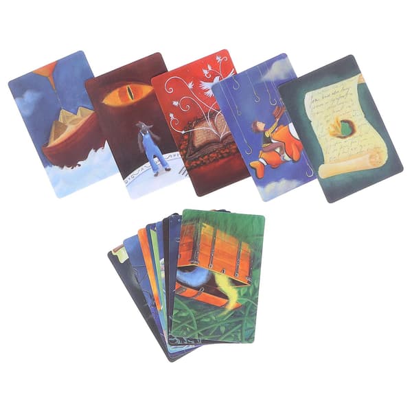 Tarotkort - bestruket papper, skrivbordsinteraktion, spådomsspelkort brädspel null none