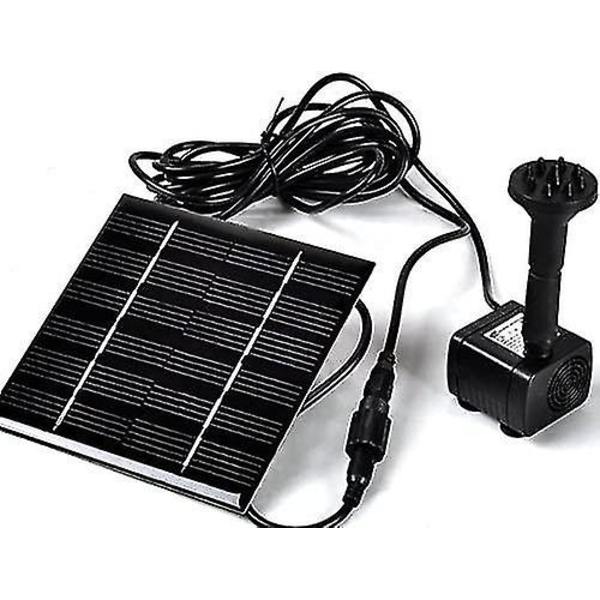 Sun Water Pump - Trädgårdsfontän, poolvattning, poolpump, akvarium, akvarium null none