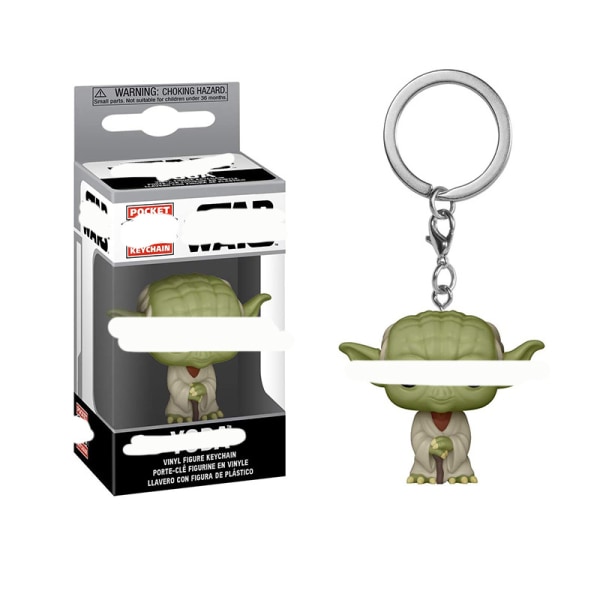 Nyckelring Star Wars äldre Yoda