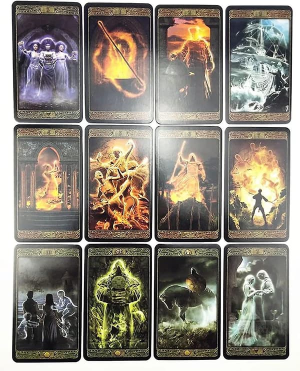 Ghost Tarot Cards Ghost Tarot Cards Kortspel Tarot Deck null none