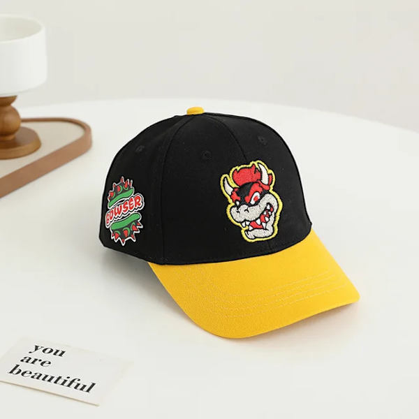 Doitbest 2024 Barn Baseball Cap Sommar Hip Hop Mario Tecknad Höst Barn Sol Hattar Pojkar Flickor Kepsar Snapback Gorras Peaked Hat style 5 2 to 7 years old