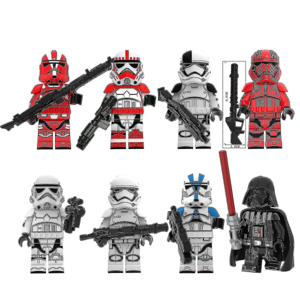 Star Wars byggstenar minifigurer null none