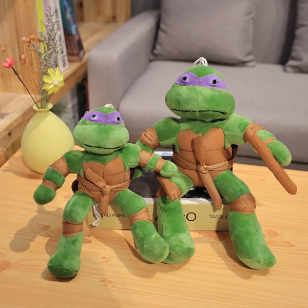 Game Teenage Mutant Ninja Turtles plyschdockor för pojkar dockor purple 25cm
