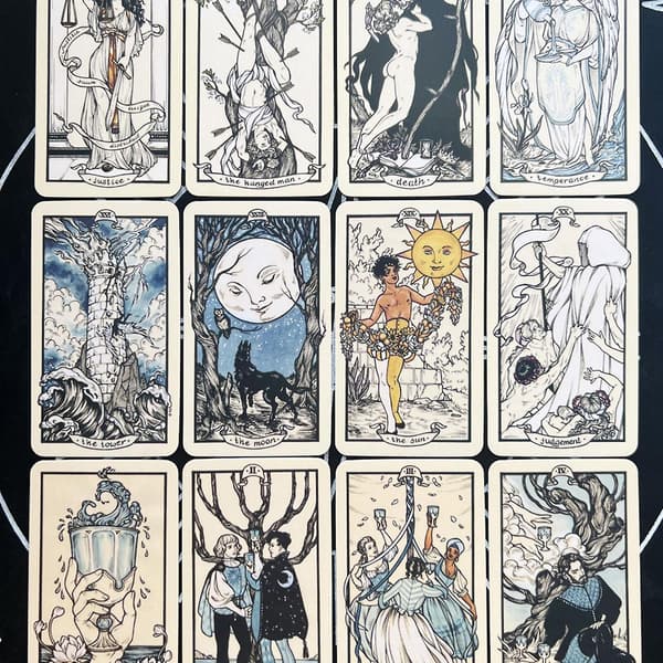 78 Tarotkortdäck Tarot Oracle Tarot Psykiskt kort null none