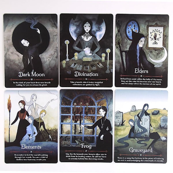 Seasons of the Witch oracle oards samhain oracle hot sell rider tarotkort för spådom tarotlek Tarot cloth none