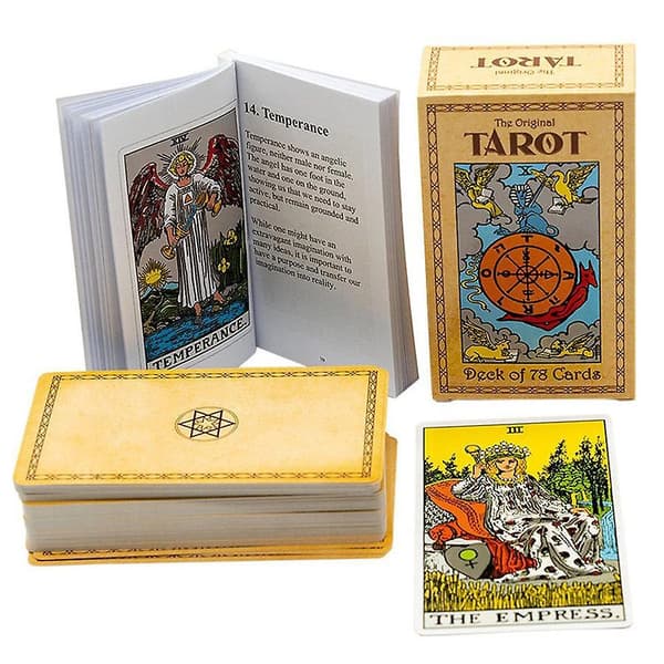 Tarot och böcker Tarot, däck Tarot och bokuppsättningar Tarot original