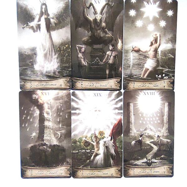 78 st Heaven Earth Tarot Cards Kortlek Brädspelskort null none