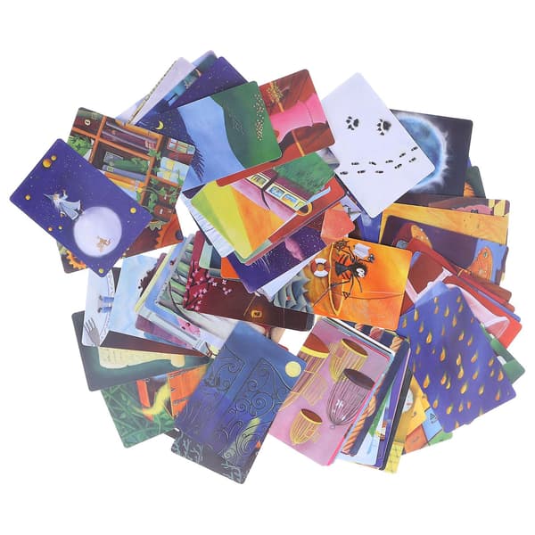 Tarotkort - bestruket papper, skrivbordsinteraktion, spådomsspelkort brädspel null none