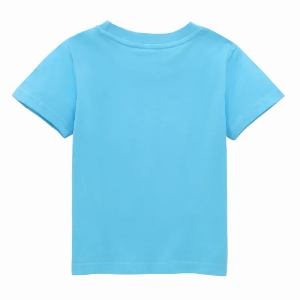 Roblox Game Animation Perifermode Tvådimensionell barnkläder Fin bomull Pojkar och flickor Kortärmad T-shirt 3 100cm
