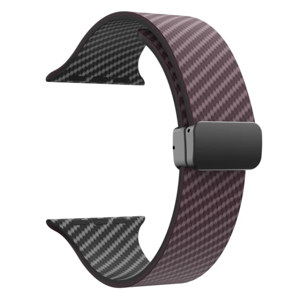 Magnetic D Folding Band För Apple Watch series 8 ultra 49mm 45mm 41mm Watchband 44mm 40m 42mm 38mm iWatch serie 7 6 se 5 C Deep brown black 38 40 41mm