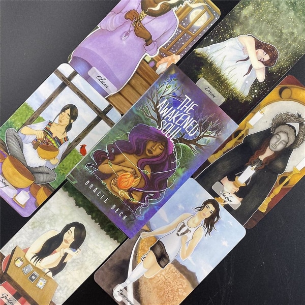 Högkvalitativa orakelkort engelsk version tarotlek med guidebok för spådomssägande stöd för dropshipping 78pcs tt103
