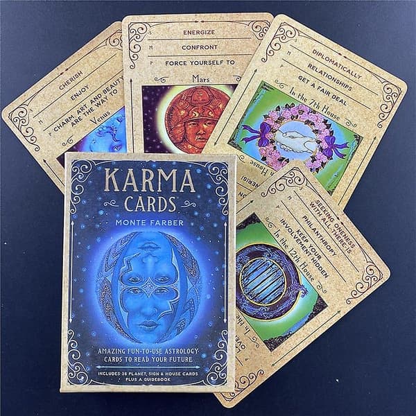 Högkvalitativa orakelkort engelsk version tarotlek med guidebok för spådomssägande stöd för dropshipping 50pcs ts72