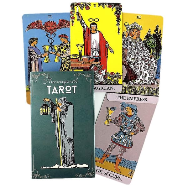 Ockulta tarotkort set däck orakel brädspel Tt156 none