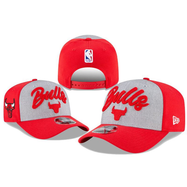 Nba Hat Chicago Bulls Broderad Keps Basketkeps - Stil 3