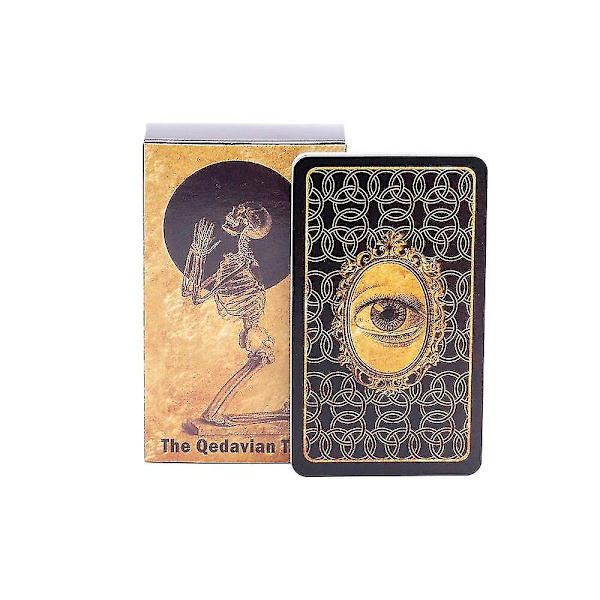 The Tarot Of Qedavian Tarot Card Tarot Deck Oracle Card Engelska Tarot Cards Kortspel Tarot Deck Brädspel för vuxna 1 none