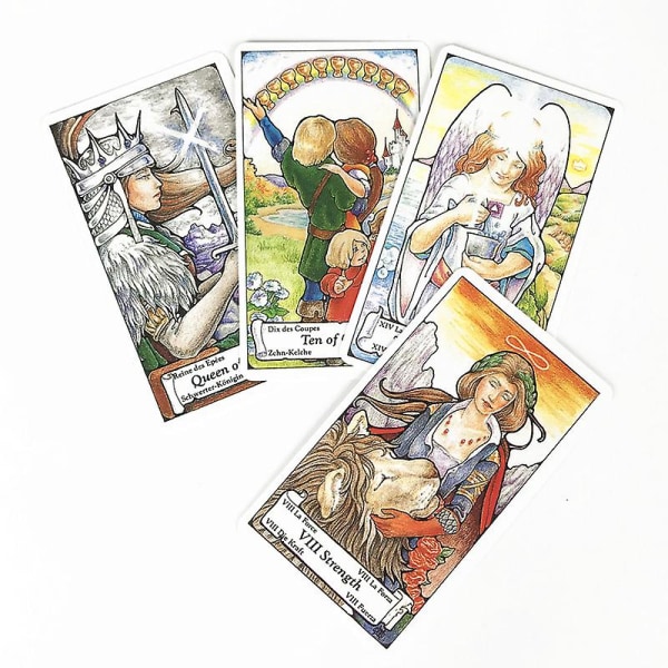 Tarot Cards Deck The Essential Tarot Card Board Game Divination Tarot 44PCS TS16 none