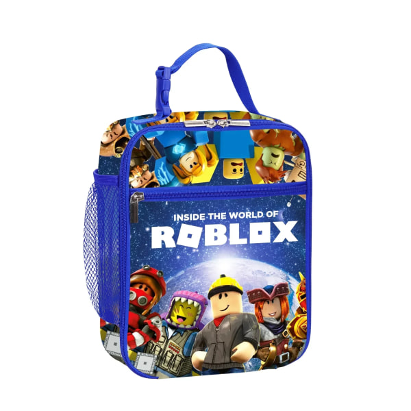 Det nya ROBLOX-spelet Perifer tvådimensionell lunchpåse Grund- och gymnasiebarn Animation Ice Bag Box Lunchpåse D